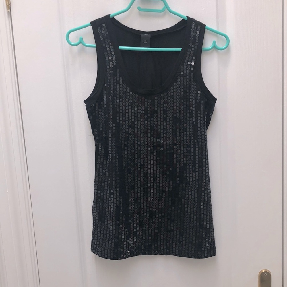 Ann Taylor sequin top.
